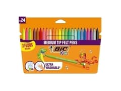 Imagen ROTULADOR FIBRA BIC KID COULEUR BLISTER de 24