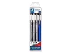 Imagen ROTULADOR CALIBRADO STAEDTLER 308 PIGMENT LINER BOLSA de 3 (0,2 - 0,4 - 0,8 mm)
