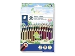 Imagen LAPICES de COLORES STAEDTLER 185 NORIS COLOUR WOPEX estuche de 36