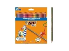 Imagen LAPICES de COLORES BIC EVOLUTION STRIPES estuche de 24