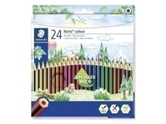 Imagen LAPICES de COLORES STAEDTLER 185 NORIS COLOUR WOPEX estuche de 24