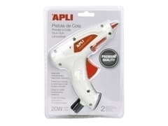Imagen PISTOLA de COLA TERMOFUSIBLE APLI 20W