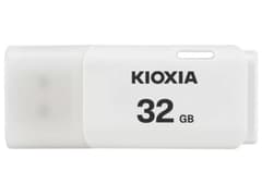 Imagen MEMORIA USB 32GB KIOXIA/TOSHIBA U202 2.0 BLANCO (Incluye Canon LPI de 0,24 €)